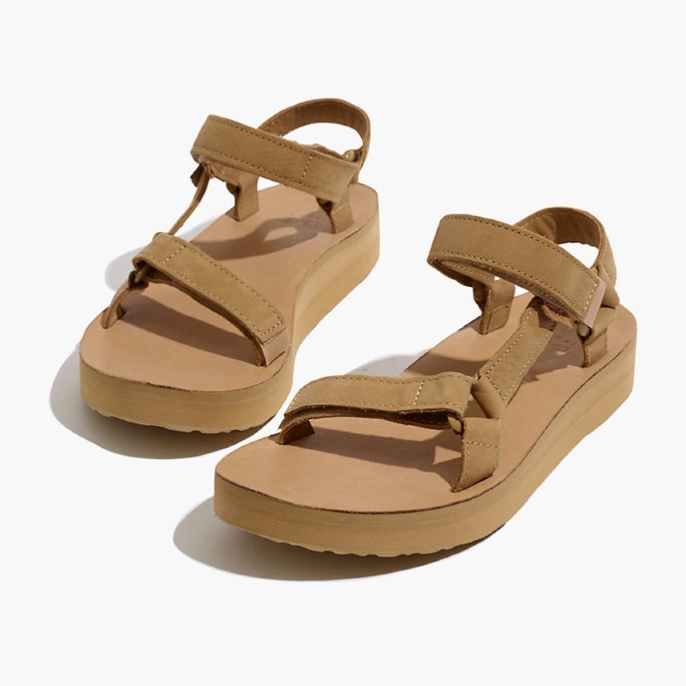 NWT Teva Leather Midform Universal Sandals